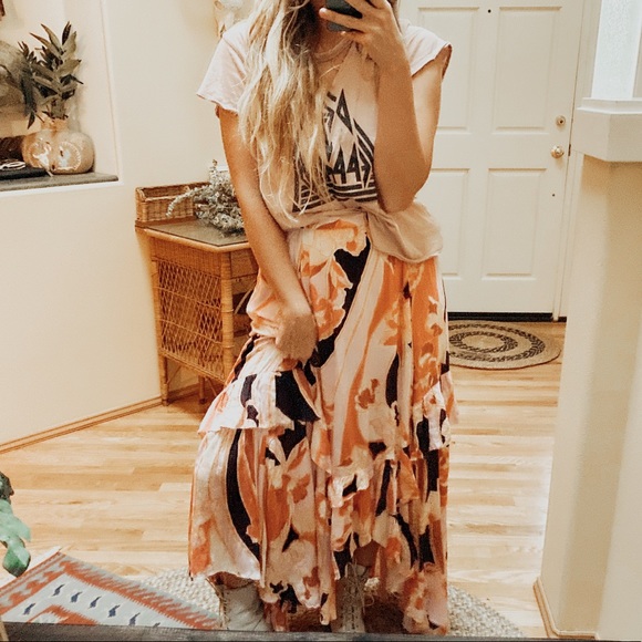 Free People Dresses & Skirts - NWT Free People Bring Back the Summer Maxi Skirt
